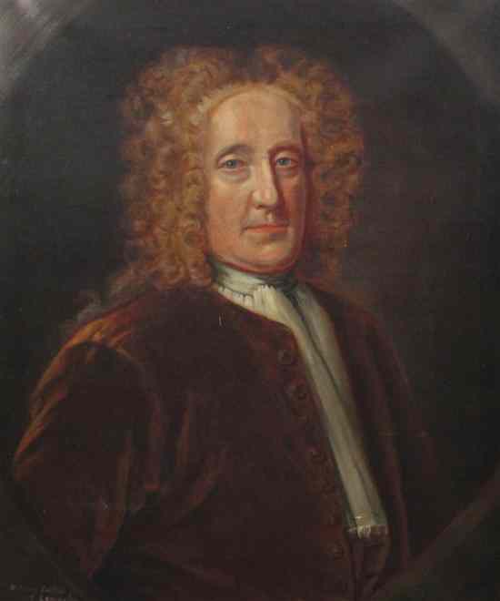 Appraisal: English School oil on canvas Portrait of William Baillie of