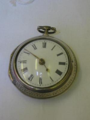 Appraisal: A SILVER PAIR CASED POCKET WATCH by J Richards London