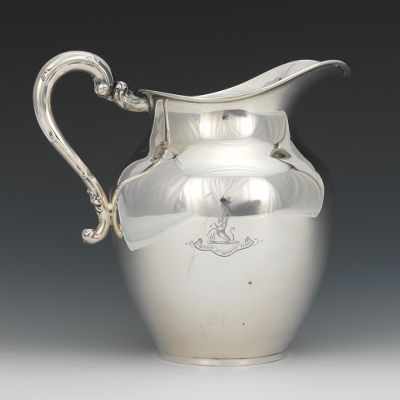 Appraisal: A Sterling Silver Water Pitcher by Reed Barton Marked on