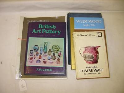 Appraisal: JOSIAH C WEDGWOOD Staffordshire Pottery and its History and four