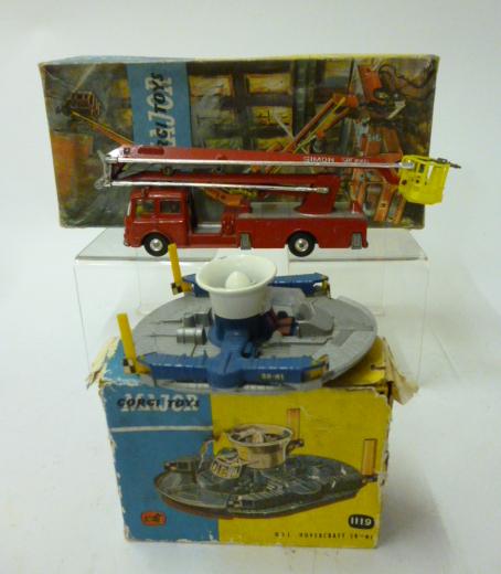 Appraisal: Simon Snorkel Fire Engine and Hovercraft SR-N boxed P-G