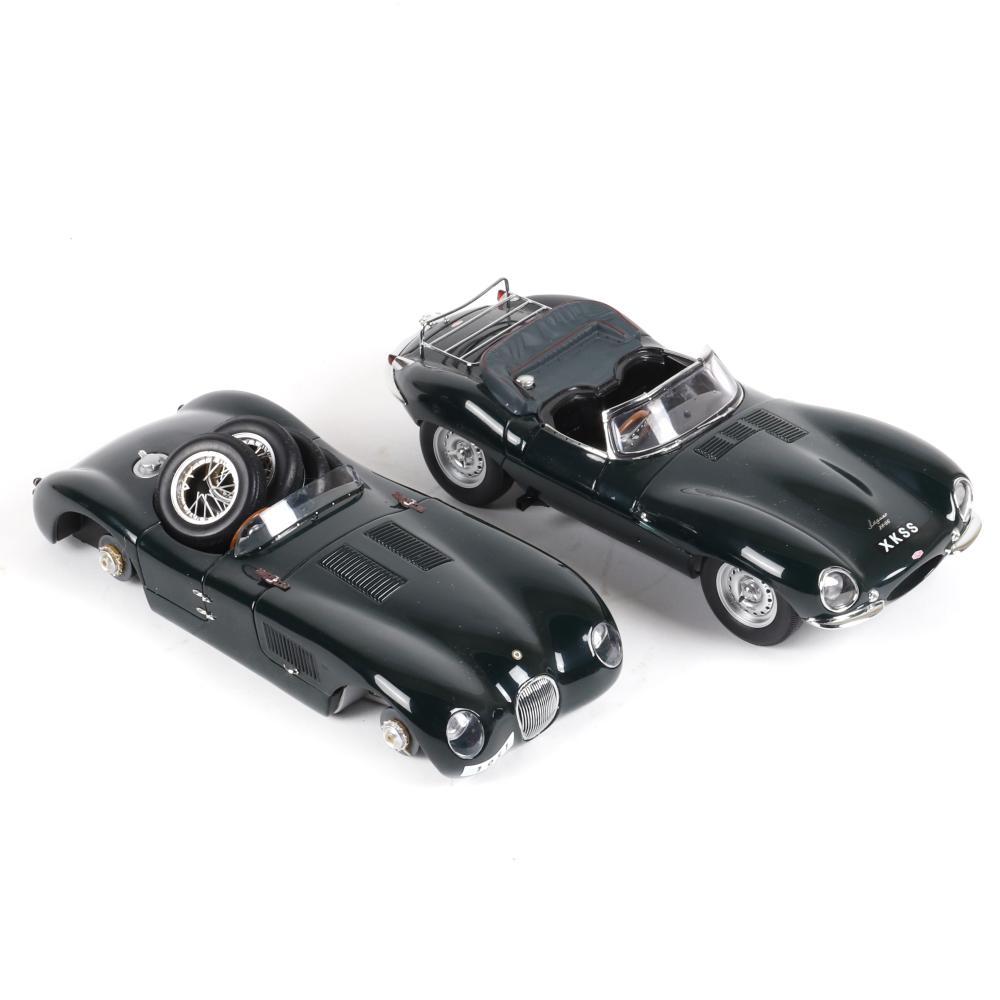 Appraisal: - AUTOART SCALE JAGUAR DIECAST CARS - AutoArt Scale Jaguar