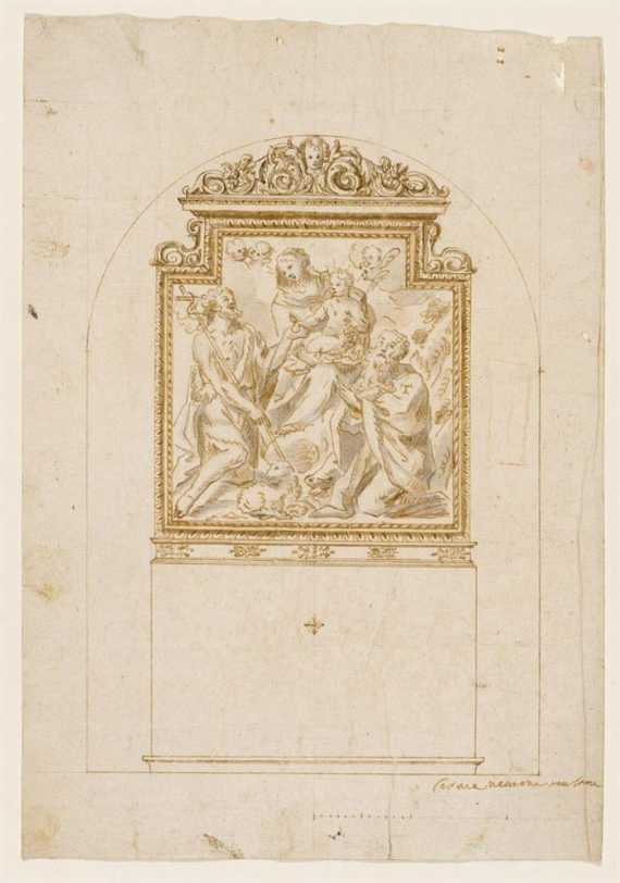 Appraisal: NEMONE CESARE active in the th century Sketch of an