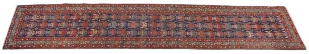 Appraisal: Hand-tied Persian Hamadan runner approx ' l ' w Provenance