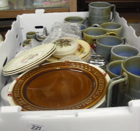 Appraisal: Collection of Various Wade To include Irish Porcelain Large Small