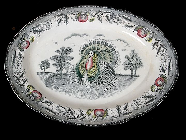 Appraisal: Three Meat Platter A group of three large meat platters