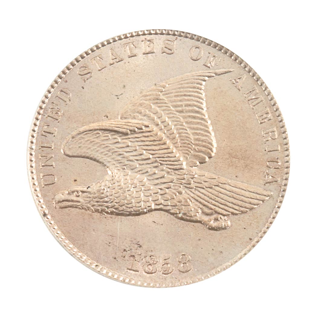 Appraisal: One Cent Flying Eagle Small Letters Very Choice Brilliant Uncirculated