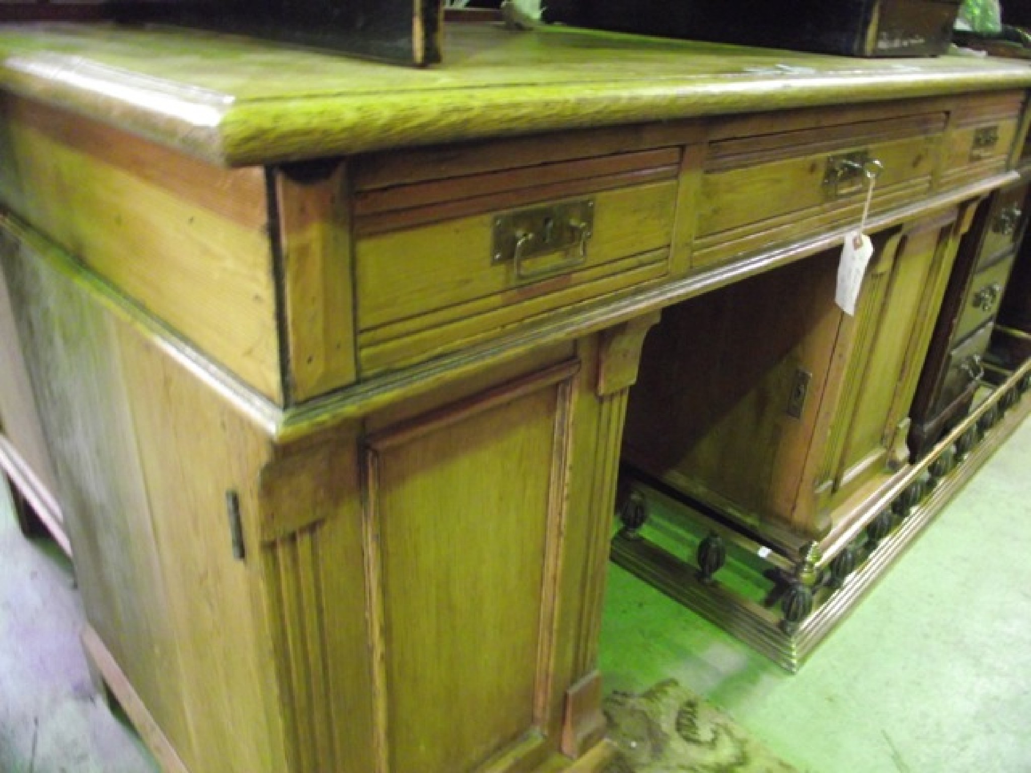 Appraisal: A late th century early th century stripped pine and