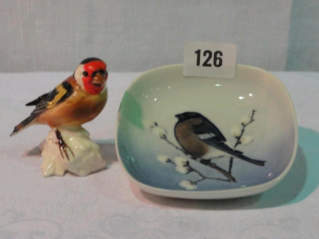 Appraisal: A Goebel model of a Goldfinch together with a Royal