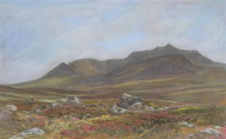 Appraisal: JOHN SMART SCOTTISH - A HIGHLAND GLEN Signed and dated