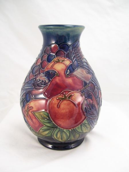 Appraisal: Moorcroft Pottery Vase - Pomegrante Measures high