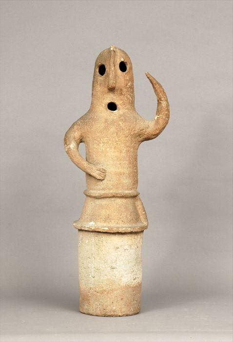 Appraisal: Japanese Haniwa-Type Terracotta Figure in