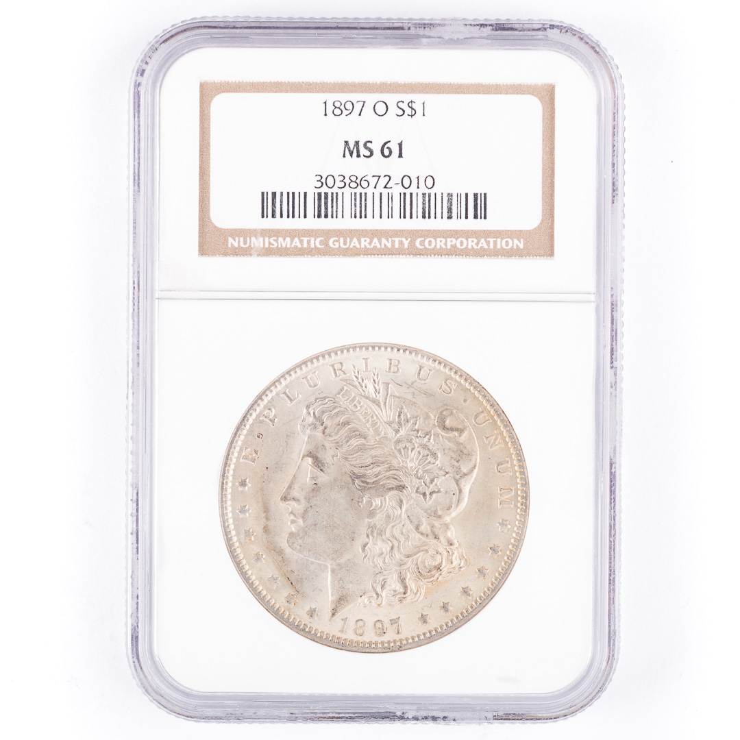 Appraisal: US -O NGC MS Morgan Dollar -O NGC MS