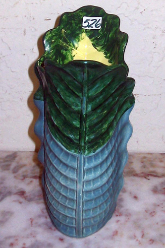 Appraisal: AN AMERICAN RED WING ART POTTERY VASE in a pinched