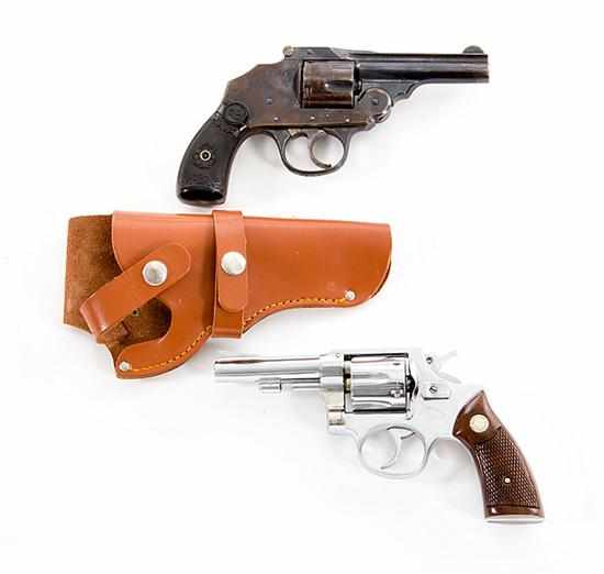 Appraisal: Lot of two revolvers Brazilian-made Smith Wesson Clone caliber -shot