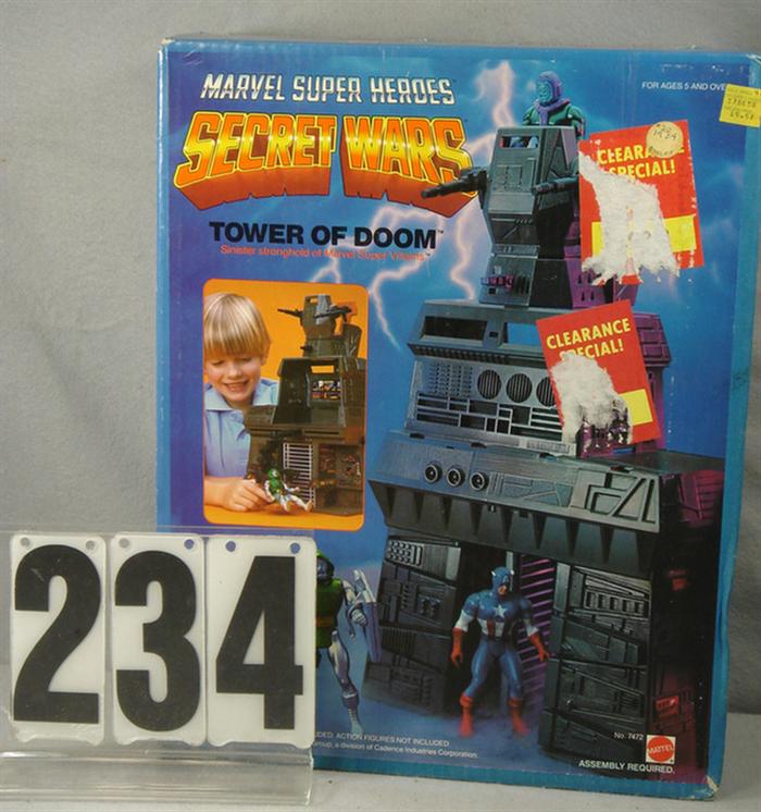 Appraisal: Secret Wars playset by marvel The Tower of Doom mint