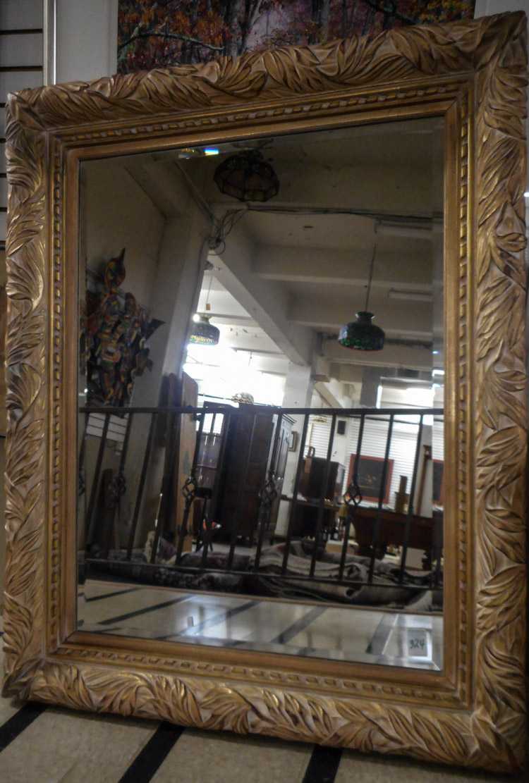 Appraisal: RECTANGULAR WALL MIRROR Windsor Art Mirror Co Pico Rivera CA