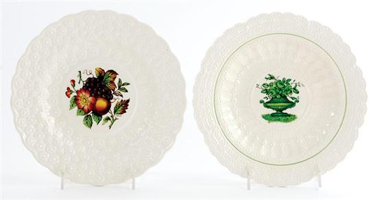 Appraisal: Spode luncheon plates eight Alden pattern plates together with six