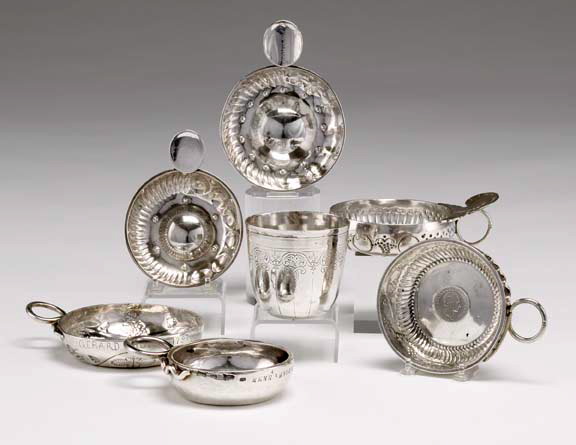 Appraisal: Louis Philippe First Standard Silver Tastevin third quarter th century