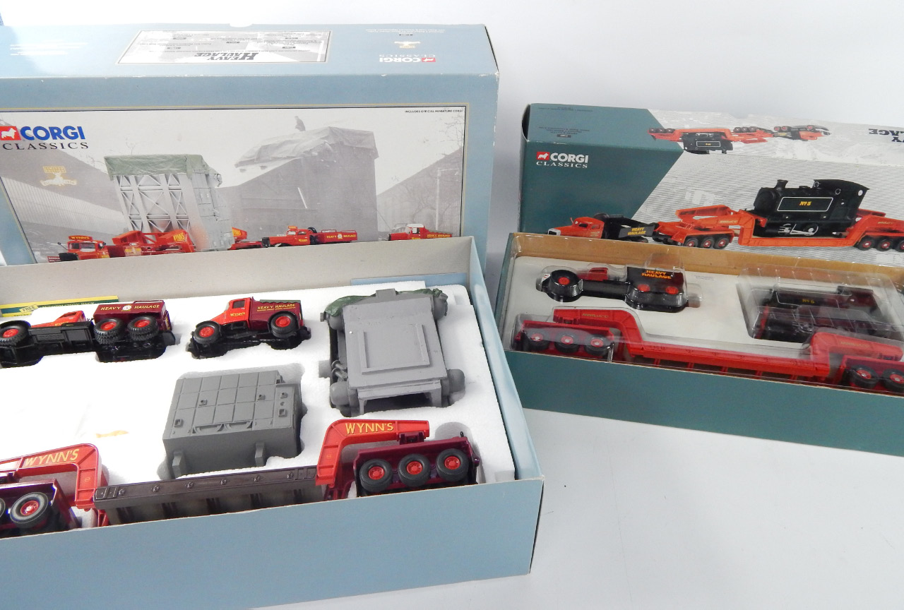 Appraisal: Two Corgi Classics Heavy Haulage box sets Annis Co Limited