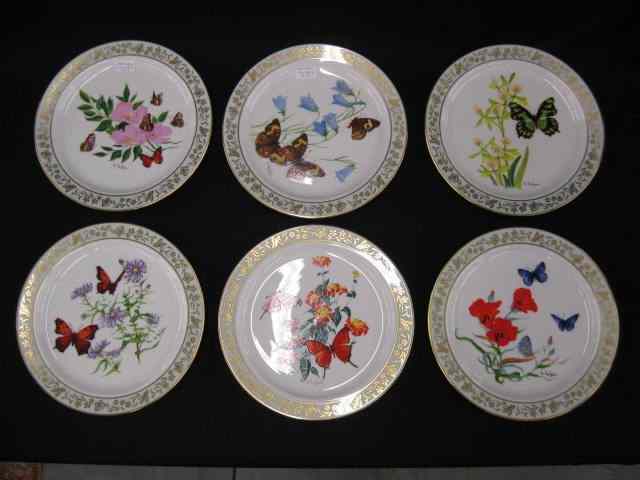 Appraisal: Set of Lenox Bird Butterfly Plates in boxes