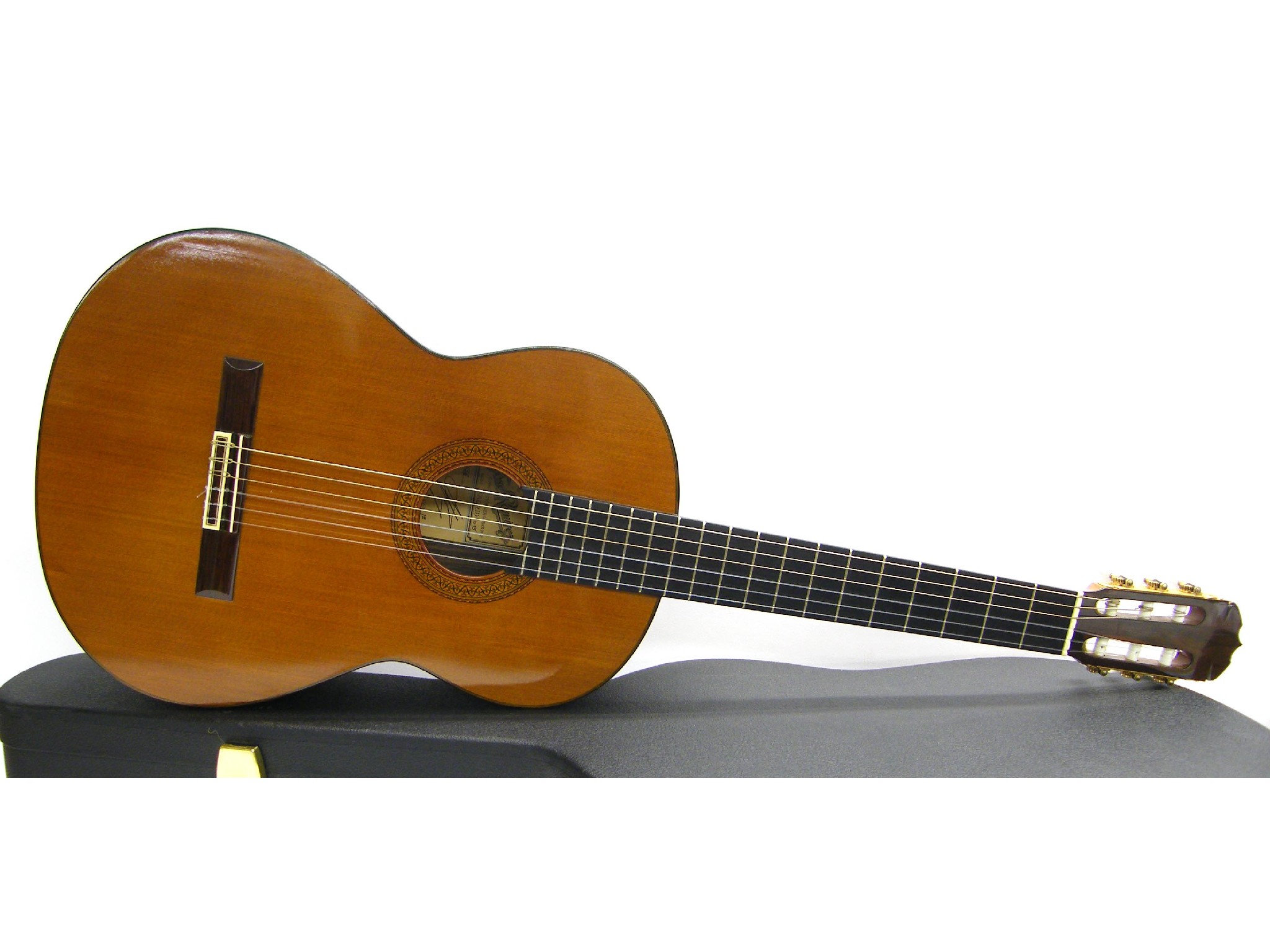 Appraisal: Jose Ramirez Clase A guitar labelled Constructor de Guitarrs Jose