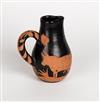 Appraisal: PABLO PICASSO Picador Terre de fa ence turned pitcher painted