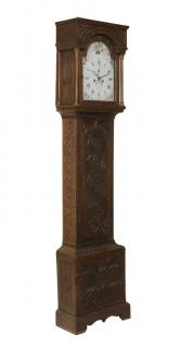 Appraisal: A GEORGE III OAK TALL CASE CLOCK JOSEPH MACK OF