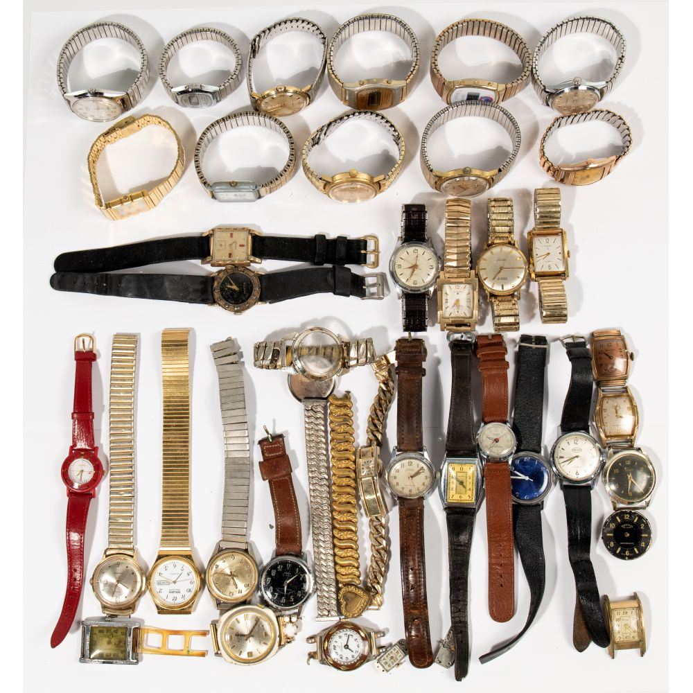 Appraisal: WRISTWATCH ASSORTMENT items including a Bulova Berkshire Gruen Elgin Helbros