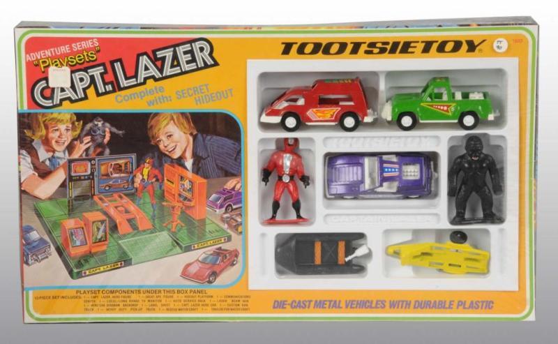 Appraisal: Lot of Tootsie Toy Space-Type Sets Description Circa s Includes