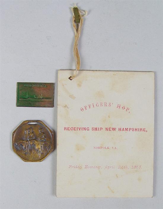 Appraisal: Bronze Whitehead Hoag Watch Fob Children's Founders Roll Commemorating the