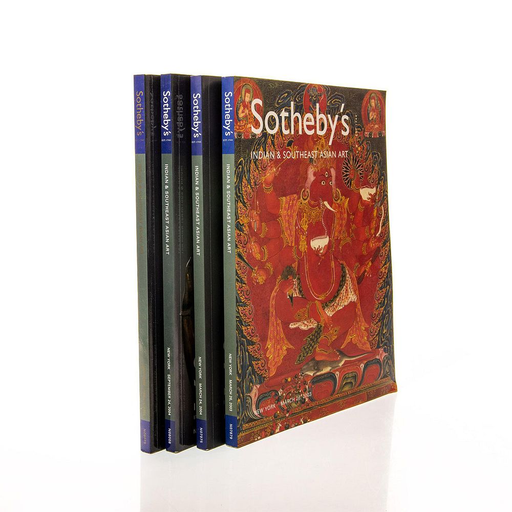 Appraisal: SOTHEBY'S AUCTION CATALOGS INDIAN SOUTHEAST ASIAN ART March -April Thousands