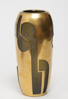 Appraisal: Jean Luce French Art Deco Glass Vase Jean Luce Art