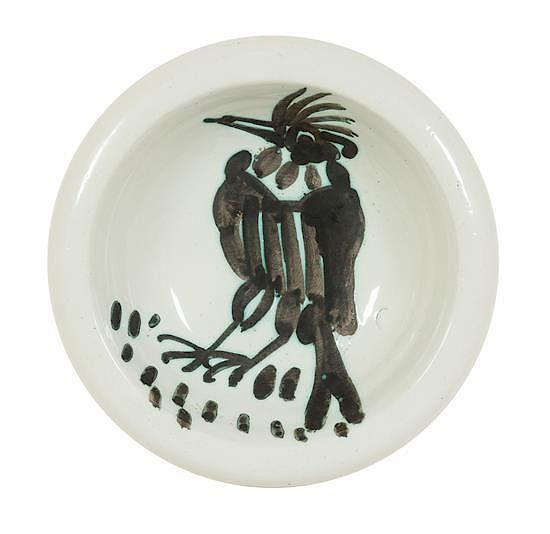 Appraisal: Pablo Picasso Spanish - Bird with Tuft Pablo Picasso Spanish