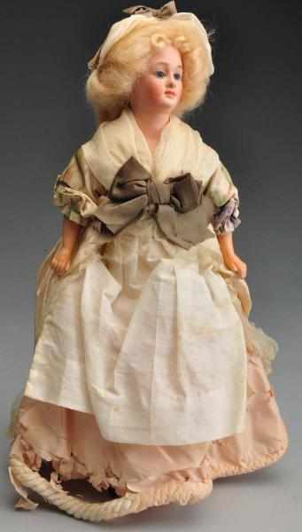 Appraisal: C O Dressel Lady Doll Description German composition shoulder head