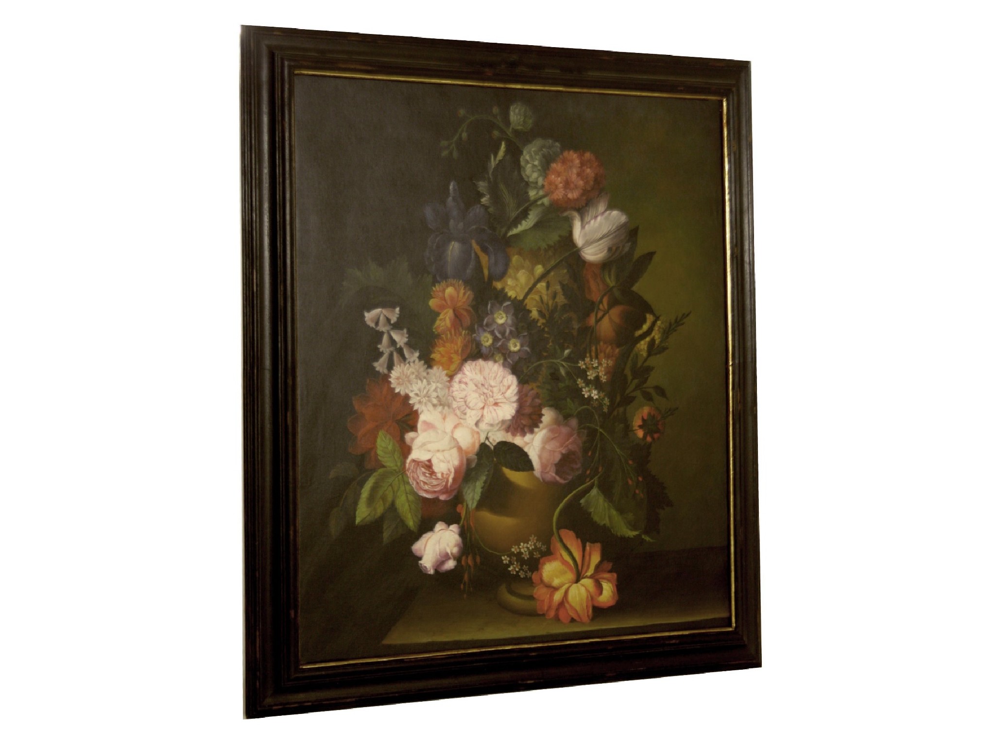 Appraisal: th st Century Contemporary School - floral still life signed