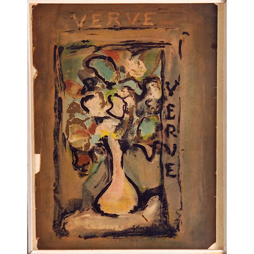 Appraisal: Georges Rouault French - two works of art Le Cirque