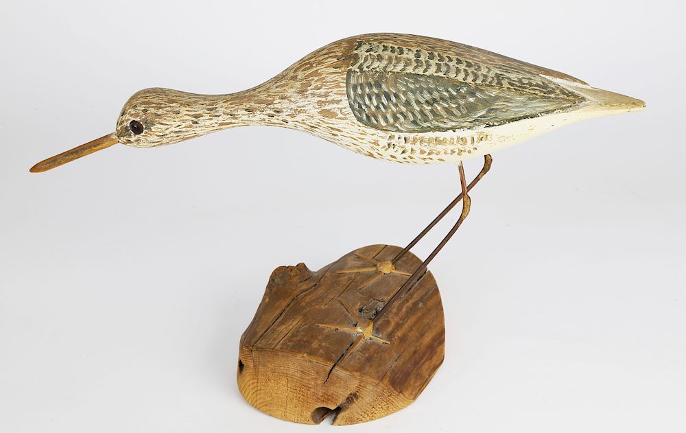 Appraisal: Wildfowler Decoys Carved and Painted Shorebird Exclusive on Bidsquare Wildfowler