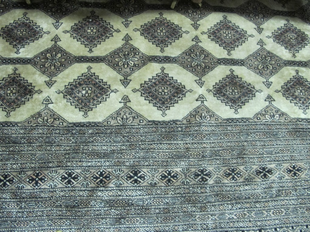 Appraisal: Eastern silk carpet