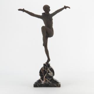 Appraisal: After Dimitri Chiparus Romanian French - Art Deco Dancer of