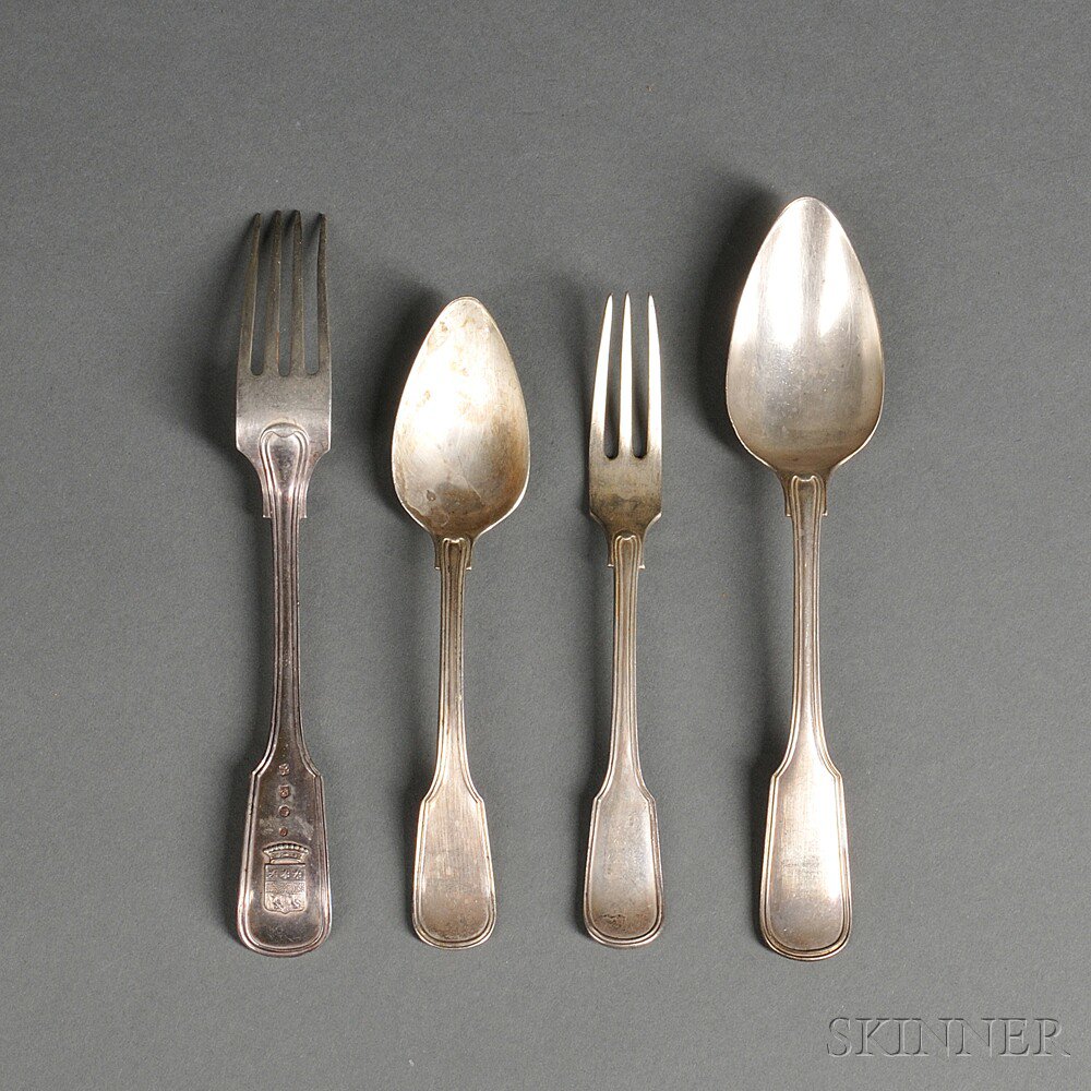 Appraisal: Dutch Silver Flatware Voorschoten - J M van Kempen maker