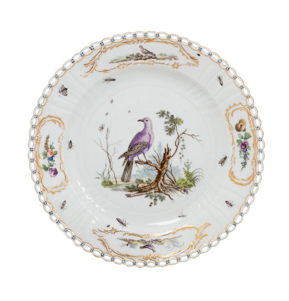 Appraisal: A Royal Copenhagen Porcelain Plate A Royal Copenhagen Porcelain Plate