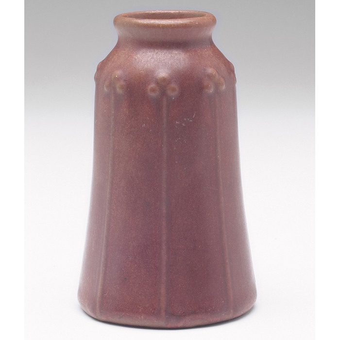 Appraisal: Good Rookwood vase small and unusual shape with raised designs