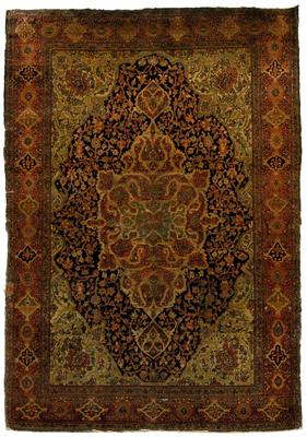 Appraisal: Ferahan Sarouk rug ft in x ft in Generally flat