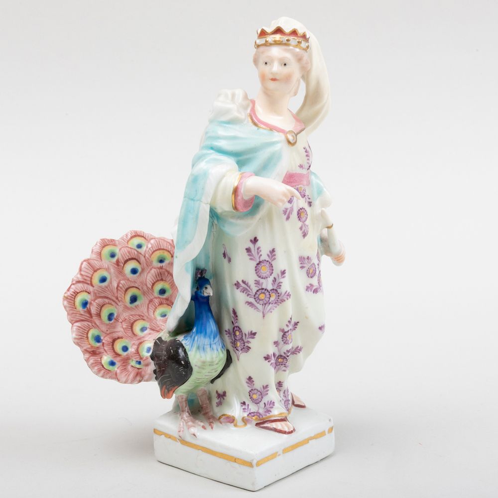 Appraisal: English Porcelain Figure of Juno in high Condition Minor wear