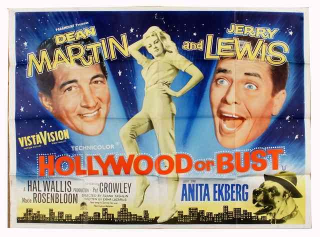 Appraisal: HOLLYWOOD OR BUST Paramount comedy starring Dean Martin and Jerry