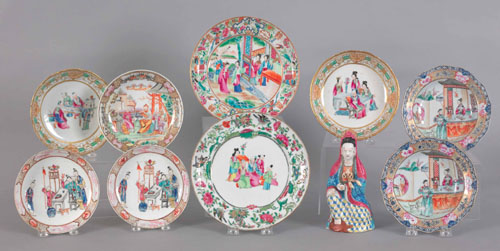 Appraisal: Group of Chinese export porcelain th th c to include