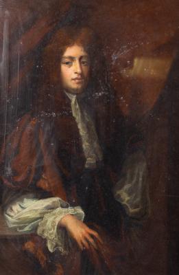 Appraisal: After Sir Peter Lely Portrait of Sir Robert Jenkinson st