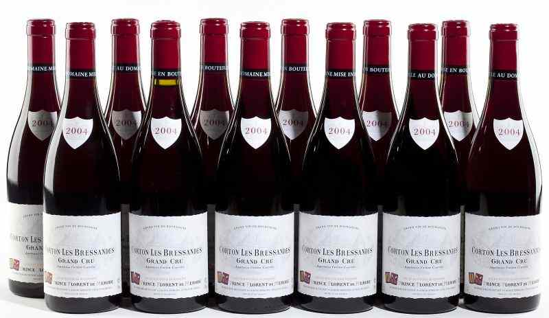 Appraisal: Corton BressandesPrince Florent de Merode bottlesRemoved from Mr Knott's large