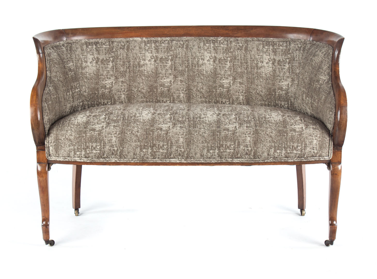 Appraisal: Louis XV style upholstered settee